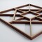 Ekena Millwork Extra Small Jamestown Decorative Fretwork Wood Wall Panels, Hickory, 7 3/8"W x 7 3/8"H x 3/8"T WALW08X08X0375JTNHI - alternate 2